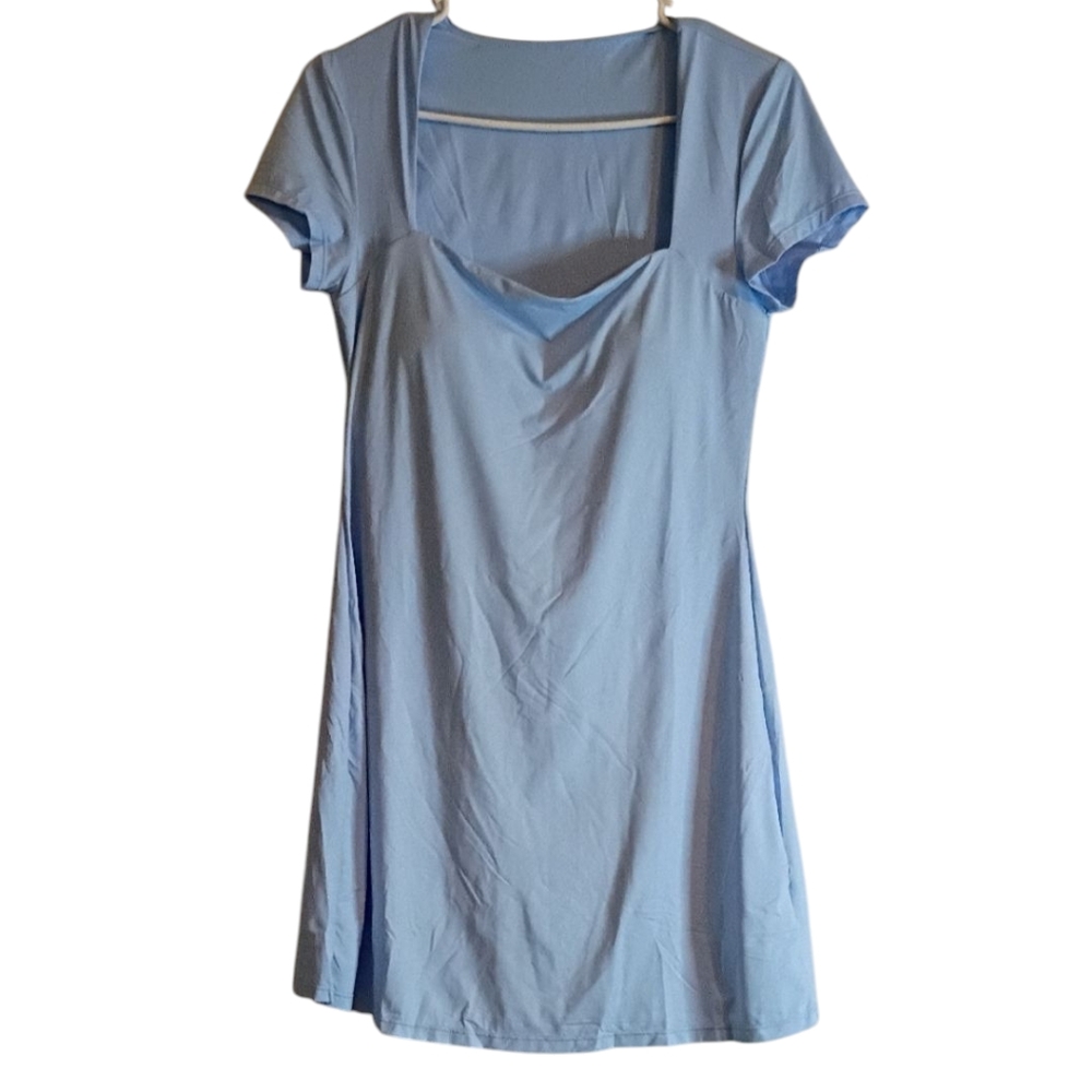 Light Blue Mini Dress 👗